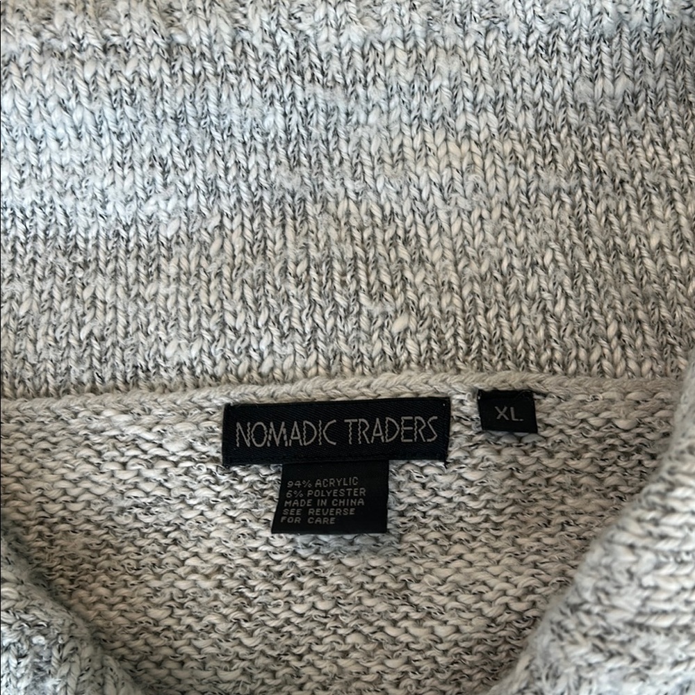 Nomadic Traders Grey/SilverKnit Cardigan - Picture 4 of 7